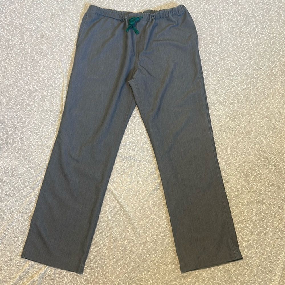 FIGS Pisco Basic Scrub Pants Graphite Gray MEN'S LARGE